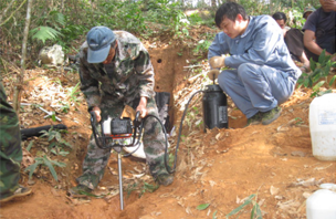 江苏省第六地质大队绍尔钻机使用案例