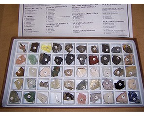 进口标本--初级岩石标本套装(50种)
