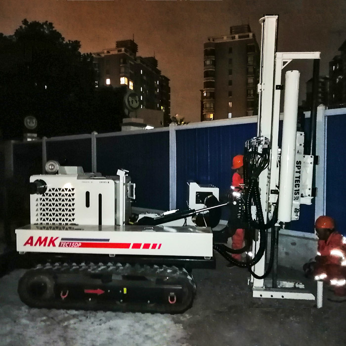 TEC15DP液压直推式取土钻机