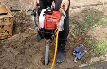 绍尔背包式地质取样钻机进行交付 绍尔背包式地质取样钻机进行交付