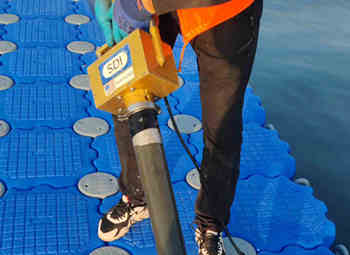 SDI底泥取样钻机交付使用